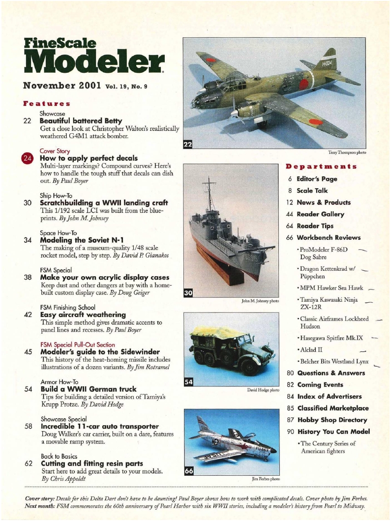 FineScale Modeler 2001-11 (Vol19-09)